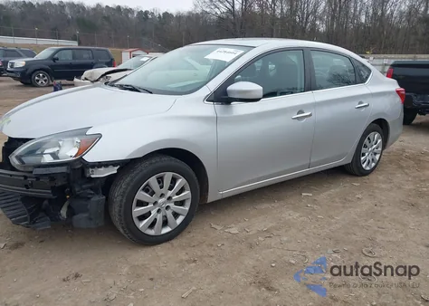 2017 Nissan Sentra Sv z USA, uszkodzony, nr VIN 3N1AB7AP5HY313729